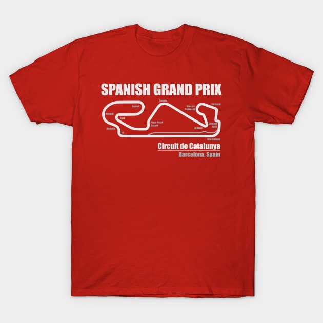 Spanish Grand Prix DS T-Shirt by Chicanery